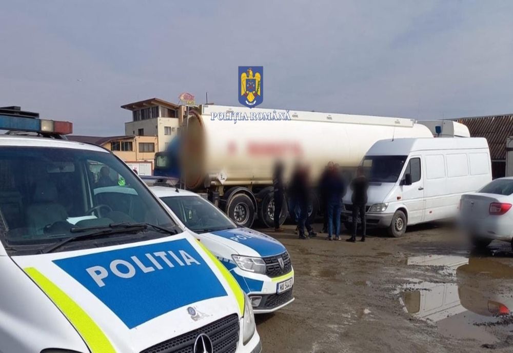 Bărbat din Bihor prins în timp ce fura motorină de la firma din Cluj la care era angajat (FOTO)