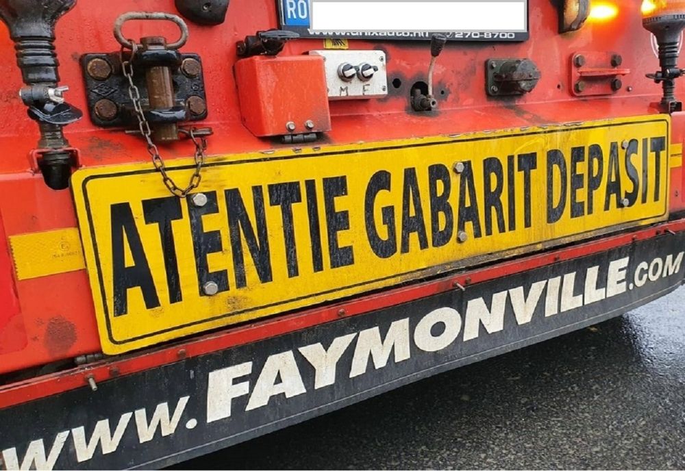 Transporturi agabaritice pe ruta Vama Borș II  – Vama Albița 