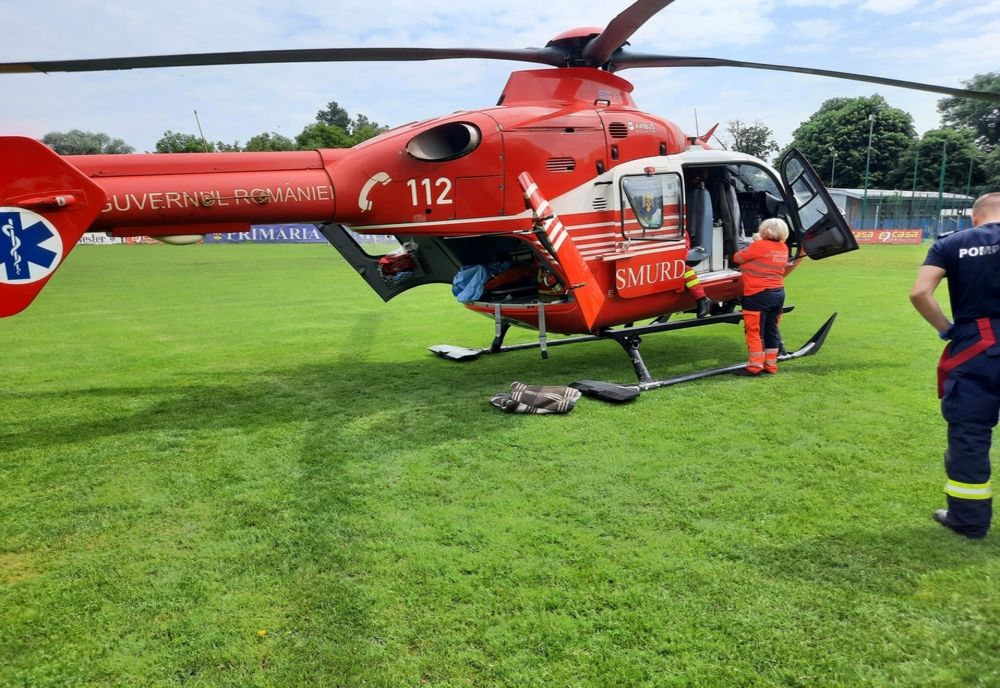 Persoană electrocutată în apropierea Depoului Dej-Triaj | A fost solicitat elicopterul SMURD