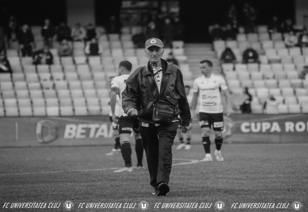 Doliu în fotbal: O legendă a lui "U" Cluj s-a stins din viață
