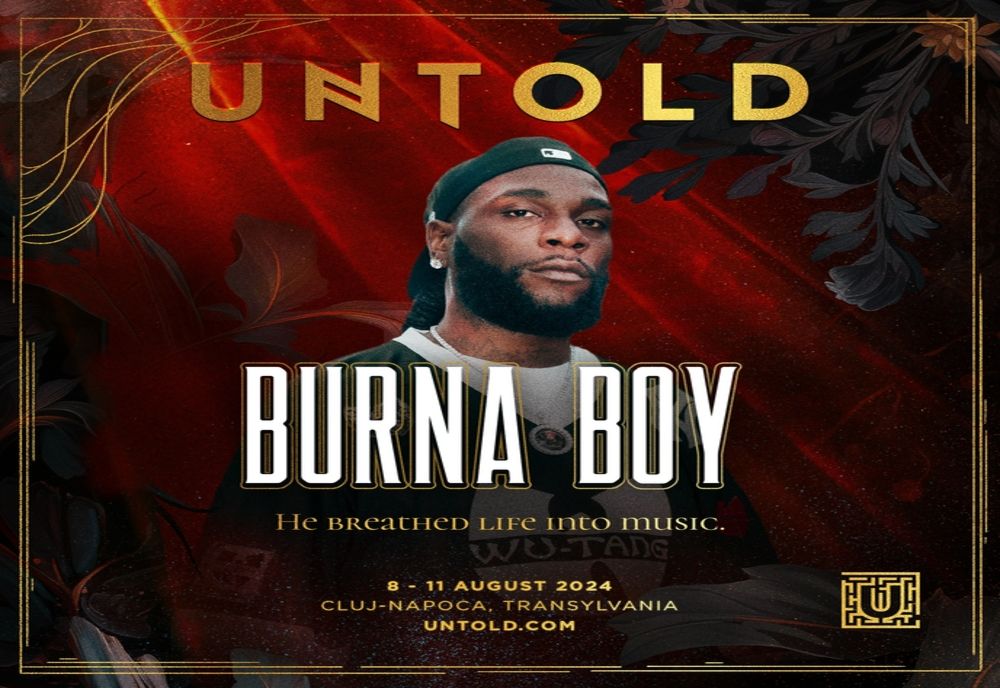 ARTISTUL FENOMEN AL MOMENTULUI, BURNA BOY VINE ÎN PREMIERĂ ÎN ROMÂNIA LA UNTOLD