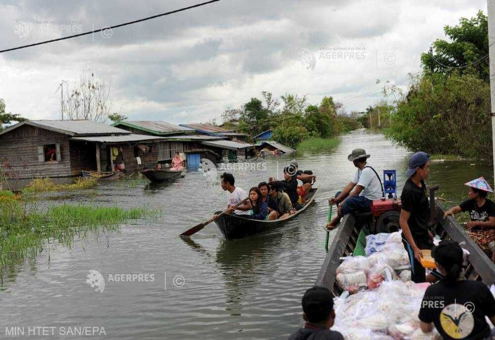 MYANMAR/ BILANŢUL TAIFUNULUI YAGI A URCAT LA 268 DE MORŢI ŞI 88 DE DISPĂRUŢI