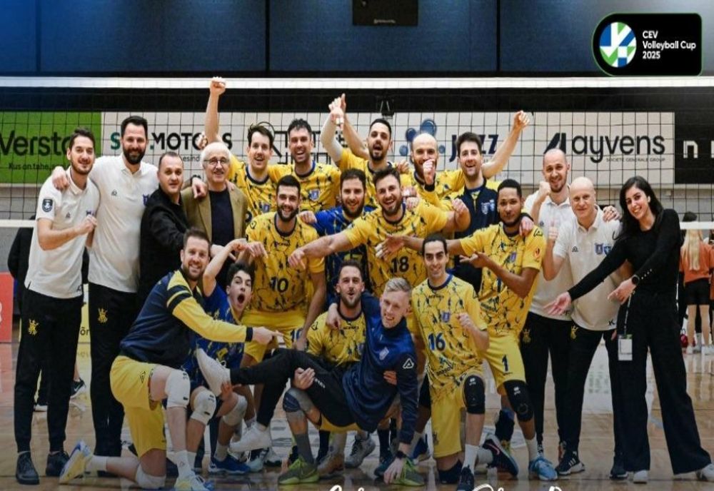 VOLEI MASCULIN: CAMPIOANA ROMÂNIEI, CALIFICARE ÎN PLAYOFF-UL CEV CUP