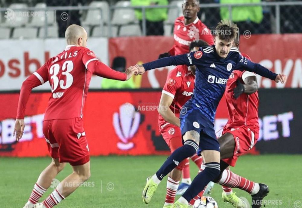 FOTBAL: VICTORIE IN EXTREMIS PENTRU DINAMO ÎN SUPERLIGĂ, 1-0 CU OȚELUL GALAȚI