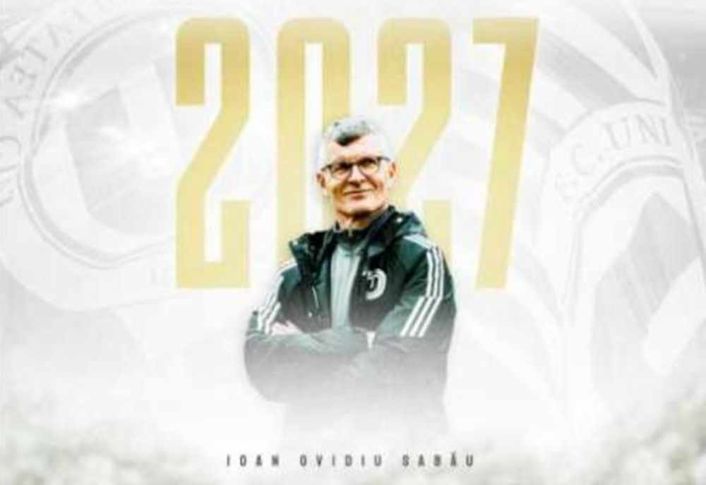 FOTBAL: IOAN OVIDIU SABĂU ȘI-A PRELUNGIT CONTRACTUL CU UNIVERSITATEA CLUJ
