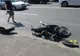 FOTO | Accident în Cluj cu un scuterist băut şi fără permis! Acesta a fugit de la locul accidentului