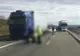 FOTO | Accident bizar pe Autostrada Transilvania! Un pieton a fost lovit mortal de un motociclist