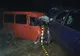 FOTO | Un şofer beat a distrus patru maşini într-un accident rutier