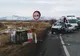 FOTO | Grav accident pe centura Apahidei! Impact între două maşini, una s-a răsturnat