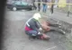 FOTO | Cal lovit de maşină pe o stradă din Gherla! Proprietarul animalului a fost amendat