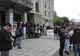 Peste 200 de protestatari au aşteptat-o pe Viorica Dăncilă la Cluj (VIDEO)