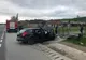 FOTO | Accident: două persoane rănite pe DN1C după explozia unui pneu
