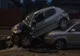 Accident rutier spectaculos provocat de un minor beat (VIDEO)