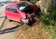 VIDEO | Accident cu trei maşini provocat de un şofer care a adormit