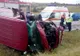 FOTO | Grav accident în judeţul Cluj! Patru persoane au fost rănite