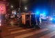 FOTO | Accident grav în Cluj! O ambulanţă s-a răsturnat