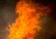 Incendiu la o cabană din Dej