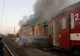 Locomotiva trenului Cluj-Viena a luat foc