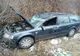 FOTO | Accident la intrare în Dej! Un şofer s-a răsturnat cu maşina