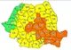 COD GALBEN de instabilitate atmosferică și intensificări ale vântului în mai multe județe din Transilvania