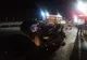 FOTO | Accident grav pe Autostrada A3! Un tânăr din Cluj este în stare gravă după ce a intrat cu maşina într-un TIR condus de un constănţean