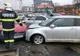 FOTO | Accident cu trei maşini pe Calea Baciului din Cluj Două persoane au ajuns la spital
