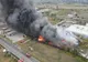 80 de pompieri din şase judeţe au acționat pentru lichidarea incendiului care a cuprins un depozit de materiale reciclabile din Alba Iulia