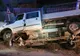 Accident lângă Cluj-Napoca! Un bărbat beat s-a răsturnat cu duba în şanţ (FOTO)