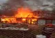 Incendiu violent într-o localitate din Cluj! Mai multe anexe au fost distruse (FOTO)