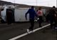 VIDEO | Grav accident pe autostrada A3! Mai multe persoane rănite după ce un microbuz s-a răsturnat