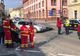 FOTO | Accident pe strada Avram Iancu din Cluj! Un motociclist a fost lovit de o maşină