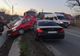 FOTO | Accident în Urişor! O persoană rănită după o depăşire neregulamentară