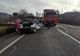 FOTO | Accident pe DN1 Cluj - Oradea! Două persoane rănite după un accident provocat de un şofer de 82 de ani