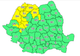 Nord-vestul țării, sub COD GALBEN de ploi