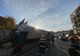 Accident pe Calea Turzii din Cluj-Napoca! Un camion a ieşit de pe drum şi a rupt o ţeavă de gaz (FOTO)