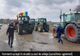 Trafic paralizat pe autostrada București-Pitești de protestul transportatorilor și fermierilor. Se circulă în coloană și pe Centura Capitalei -VIDEO
